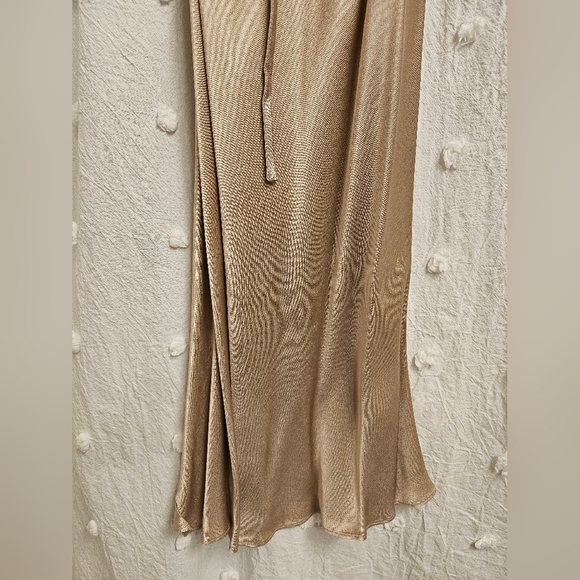 Shona Joy La Lune Bias Slip Dress in Gold, AUS 6, XS - Picture 8 of 12